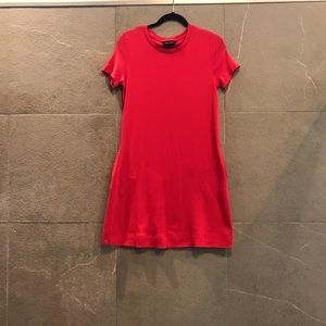 ELLEN TRACY dress with pockets. Red, size S.